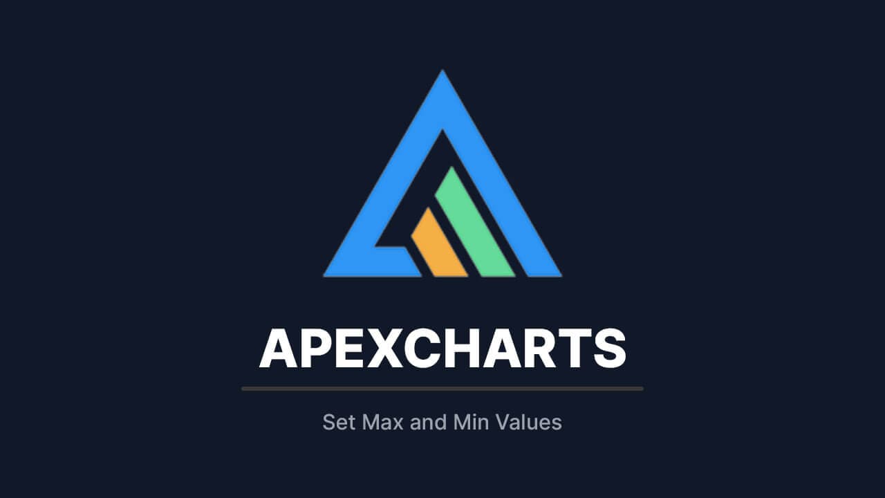 How to set min and max range to radial bar (Gauge) ApexCharts